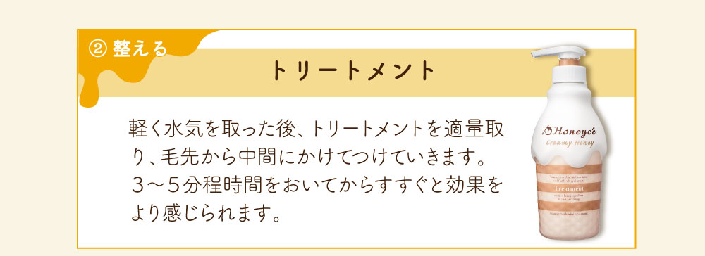 ハニーチェクリミーハニートリートメント